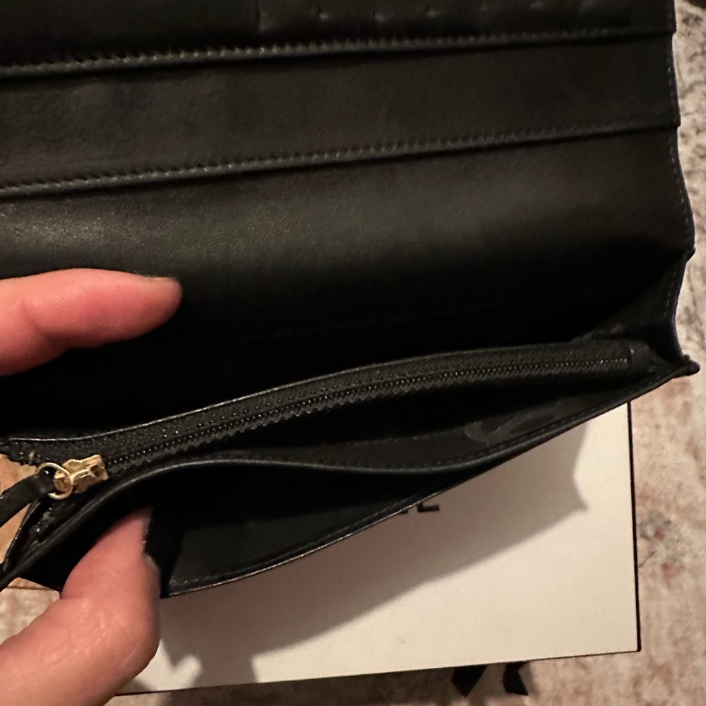 CHANEL Timeless Black Caviar Lambskin Long Zen Wallet - Picture 8 of 14